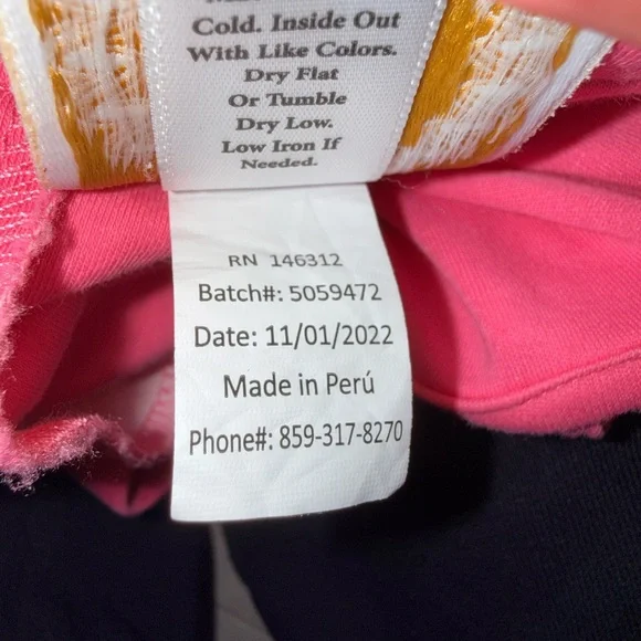 Pristine TBBC Hampton’s Hot Pink Maude's onesie Peter Pan collar 6-12 Months - Picture 9 of 9